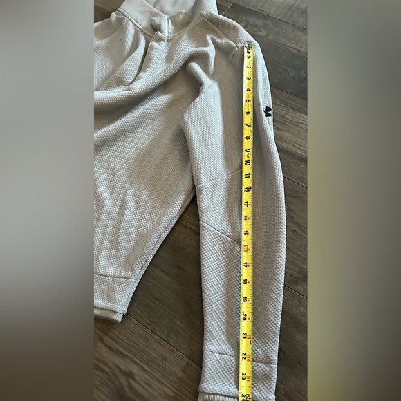 UNDER ARMOUR mens large cold gear button up sweatshirt in like new condition - Picture 9 of 10